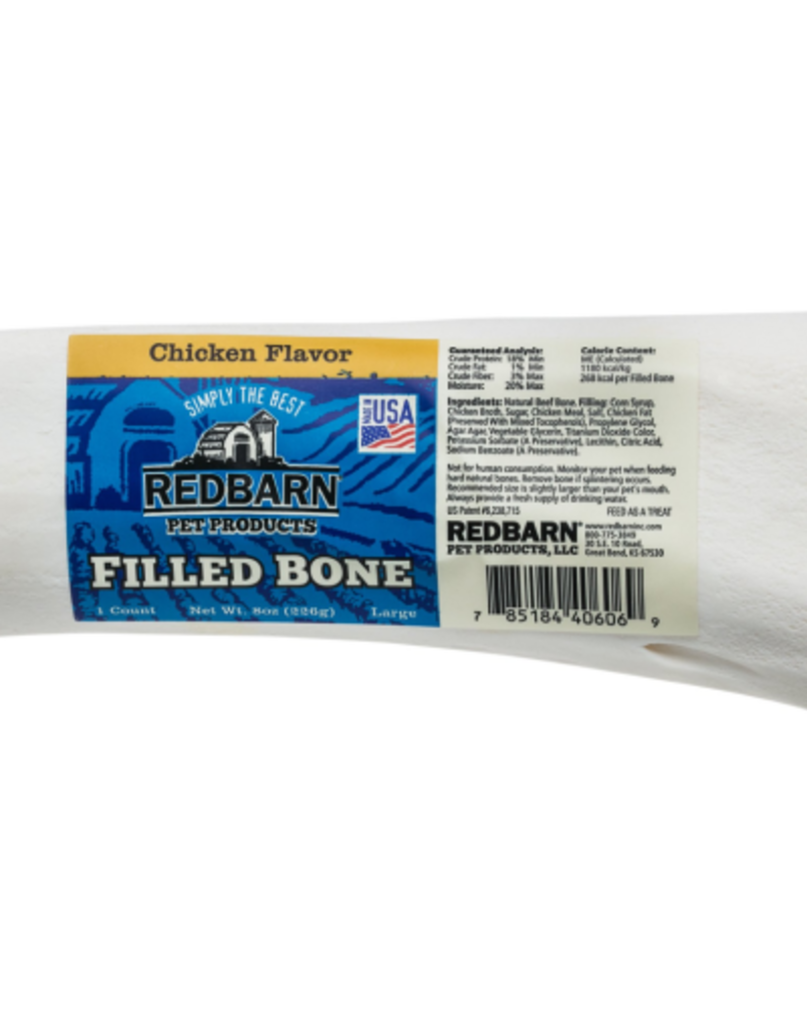 Redbarn REDBARN FILLED BONE 5-6" CHICKEN