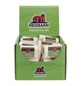 Redbarn Redbarn Filled Bone Dog Treat - Small Hickory BBQ - 2-3" (20)