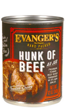 Evanger's EVANGER'S HP HUNK OF BEEF 12OZ CASE OF 12