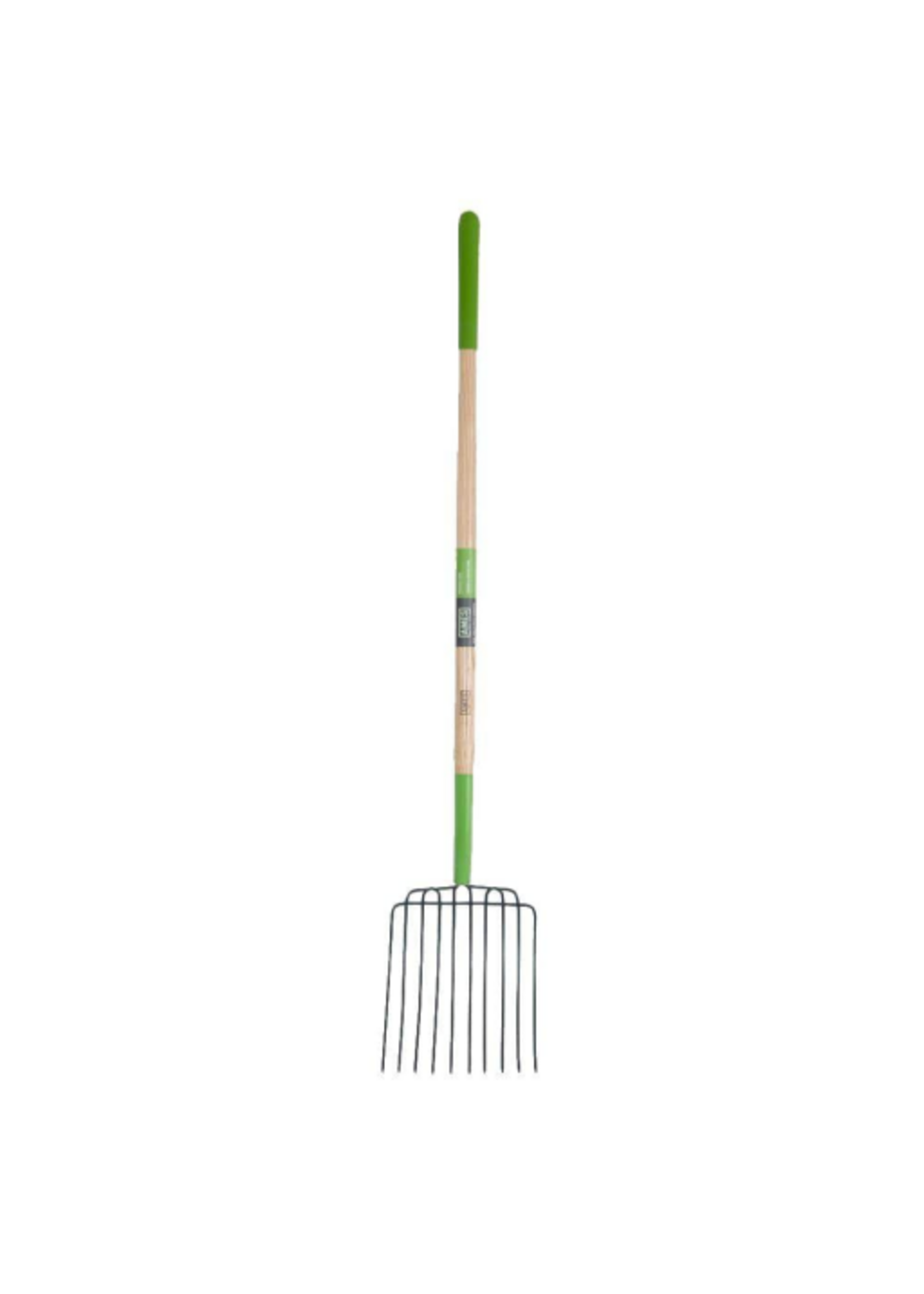 Ames 10-Tine Welded Steel Bedding Fork with Hardwood Handle - 61 Inch