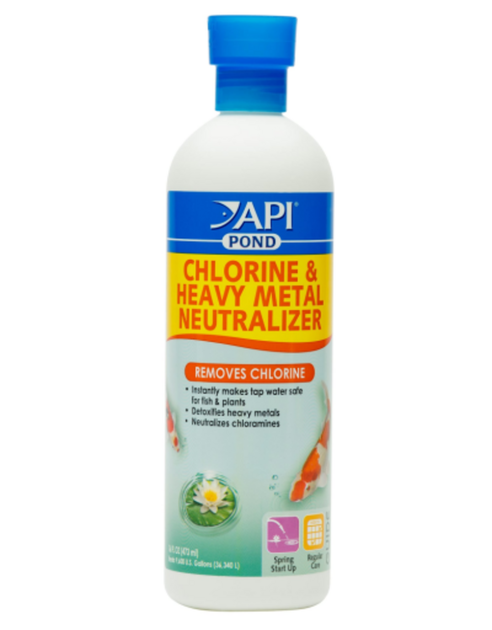 API POND CHLORINE & HEAVY METAL NEUTRALIZER 32 OZ