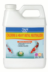 API POND CHLORINE & HEAVY METAL NEUTRALIZER 32 OZ