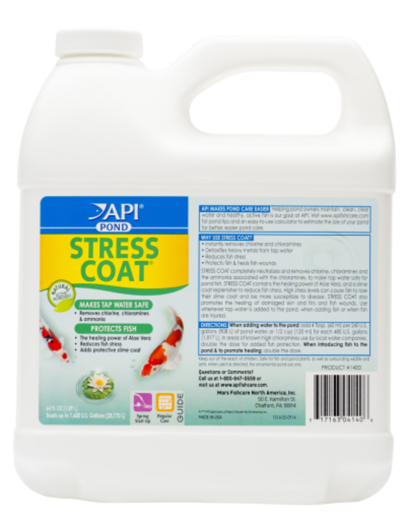 API API Pond Stress Coat Pond Water Conditioner - 64 oz