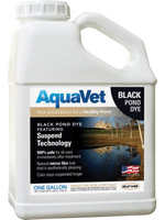 Durvet AQUAVET Black Pond Dye W/ SUSPEND TECHNOLOGY - 1 Gallon