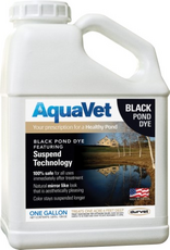 Durvet AQUAVET Black Pond Dye W/ SUSPEND TECHNOLOGY - 1 Gallon