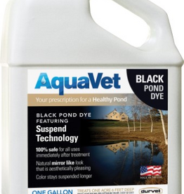 Durvet AQUAVET Black Pond Dye W/ SUSPEND TECHNOLOGY - 1 Gallon