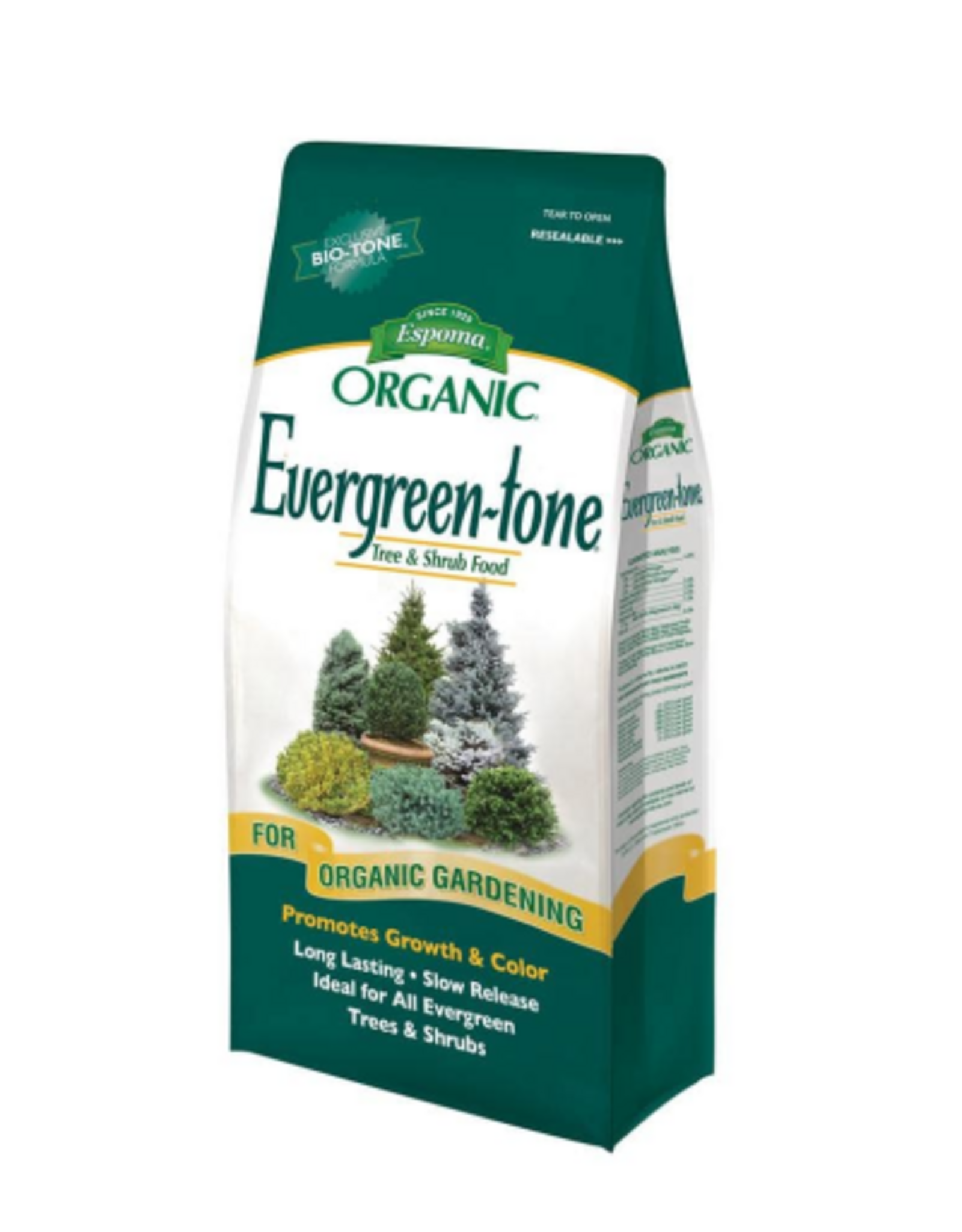 Espoma Espoma Evergreen-tone Tree & Shrub Food  8lb Bag