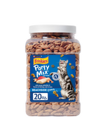 Friskies Purina Friskies Party Mix Cat Treats  Beachside Crunch Snacks  20 oz. Canister