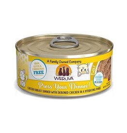Weruva Weruva Pate Press Your Dinner! Chicken Breast Dinner in a Hydrating Puree Wet Cat Food, 5.5 Oz., Case of 8