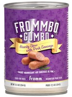 Fromm Frommbo Gumbo Hearty Stew with Pork Sausage for Dogs - 12.5 Oz, Case of 12