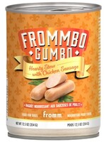 Fromm Frommbo Gumbo Hearty Stew with Chicken Sausage for Dogs - 12.5 Oz, Case of 12