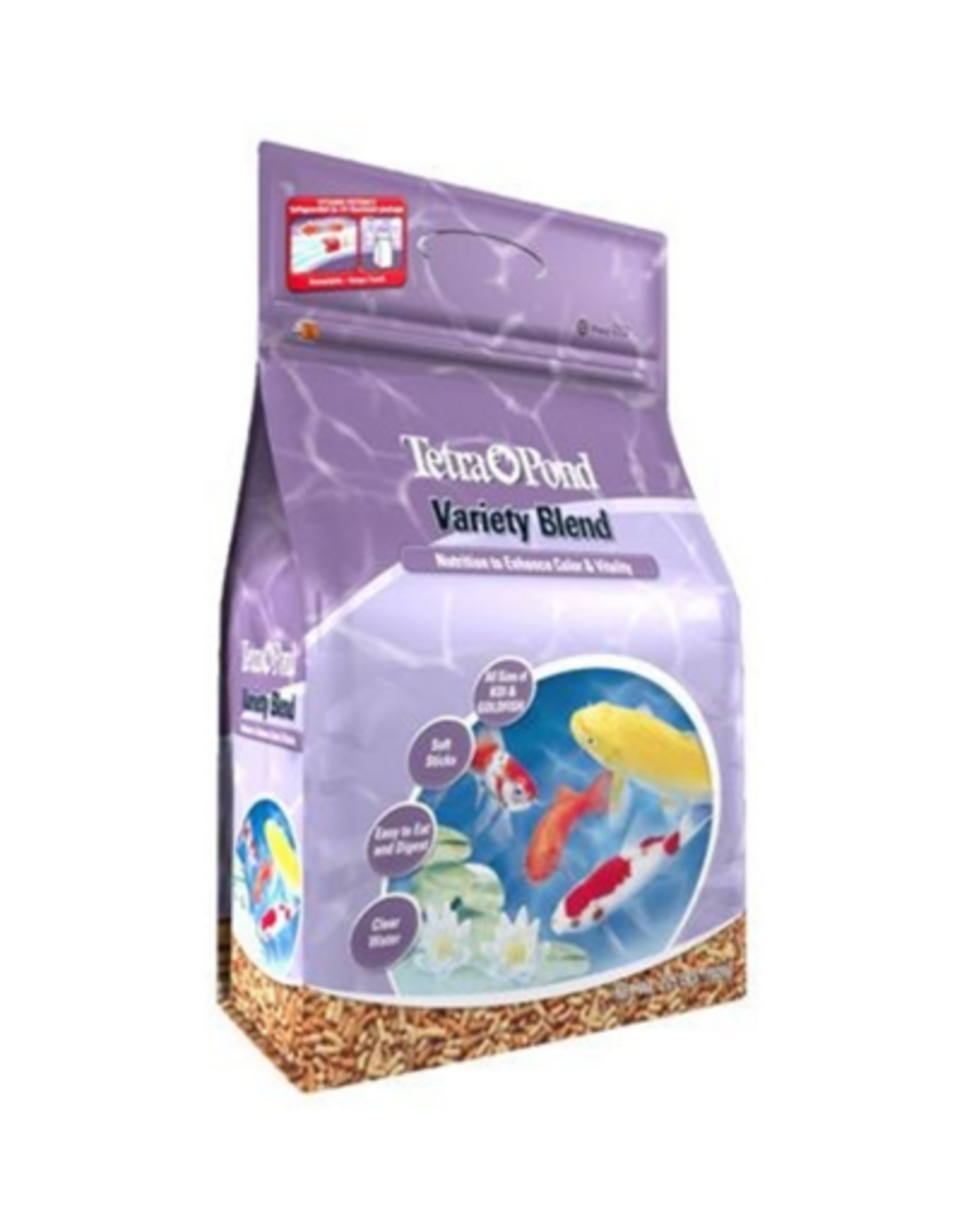 Tetra TetraPond Variety Blend Pond Fish Food for Goldfish and Koi - 2.35 lb