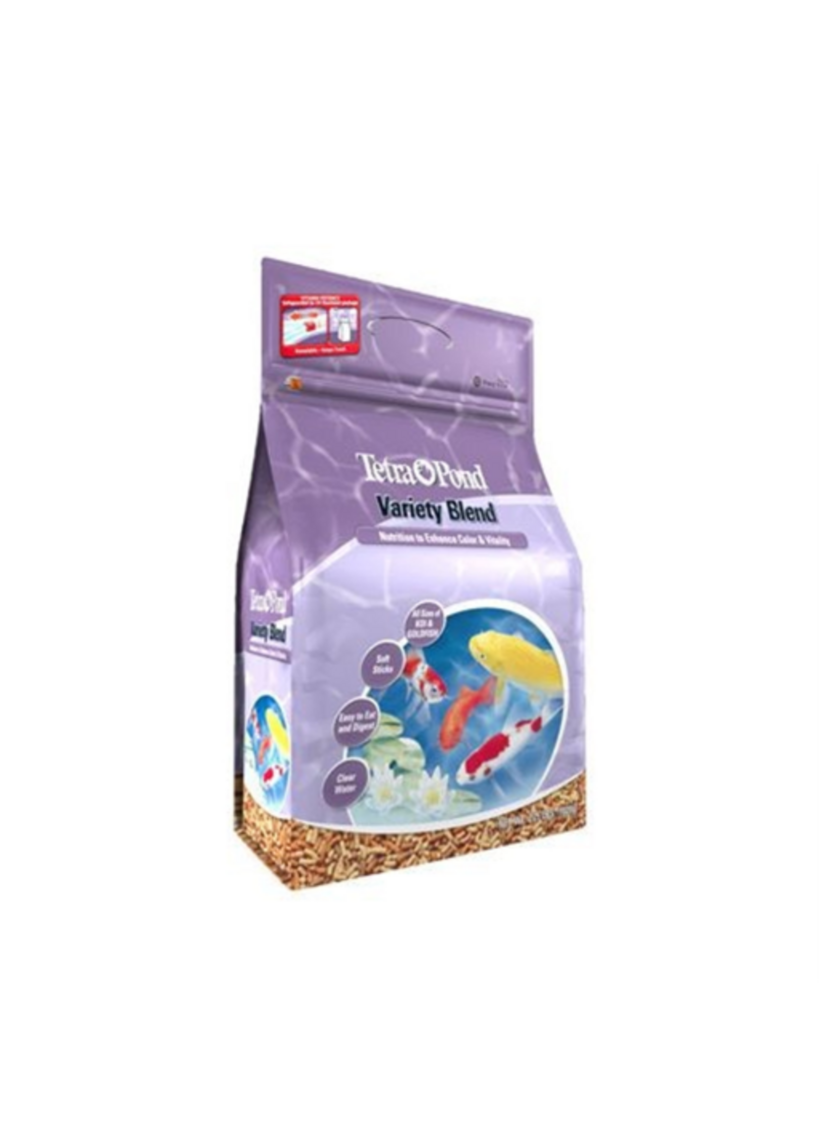 Tetra TetraPond Variety Blend Pond Fish Food for Goldfish and Koi - 2.35 lb