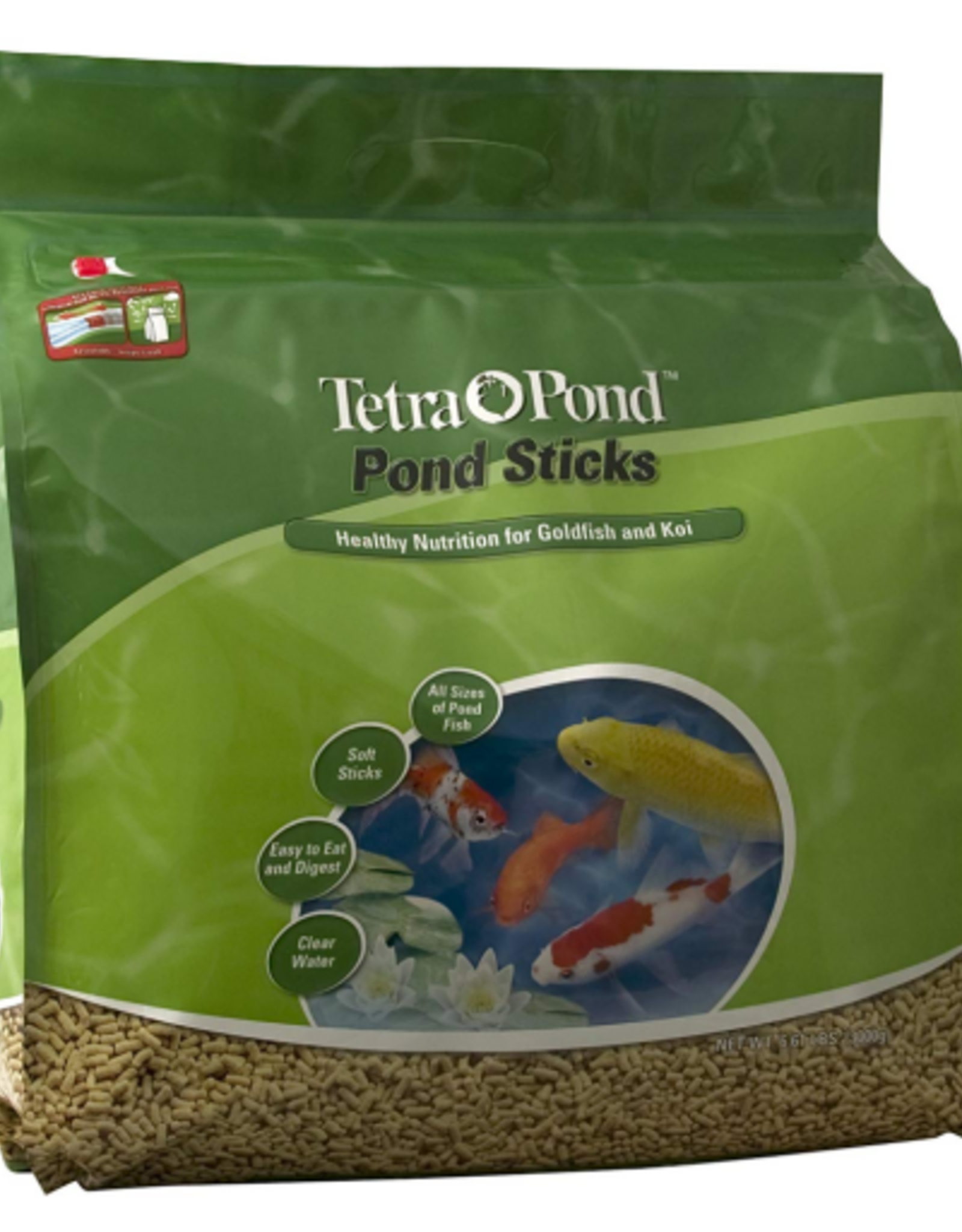 Tetra TetraPond Pond Sticks Pond Fish Food For Goldfish And Koi - 6.61 lb
