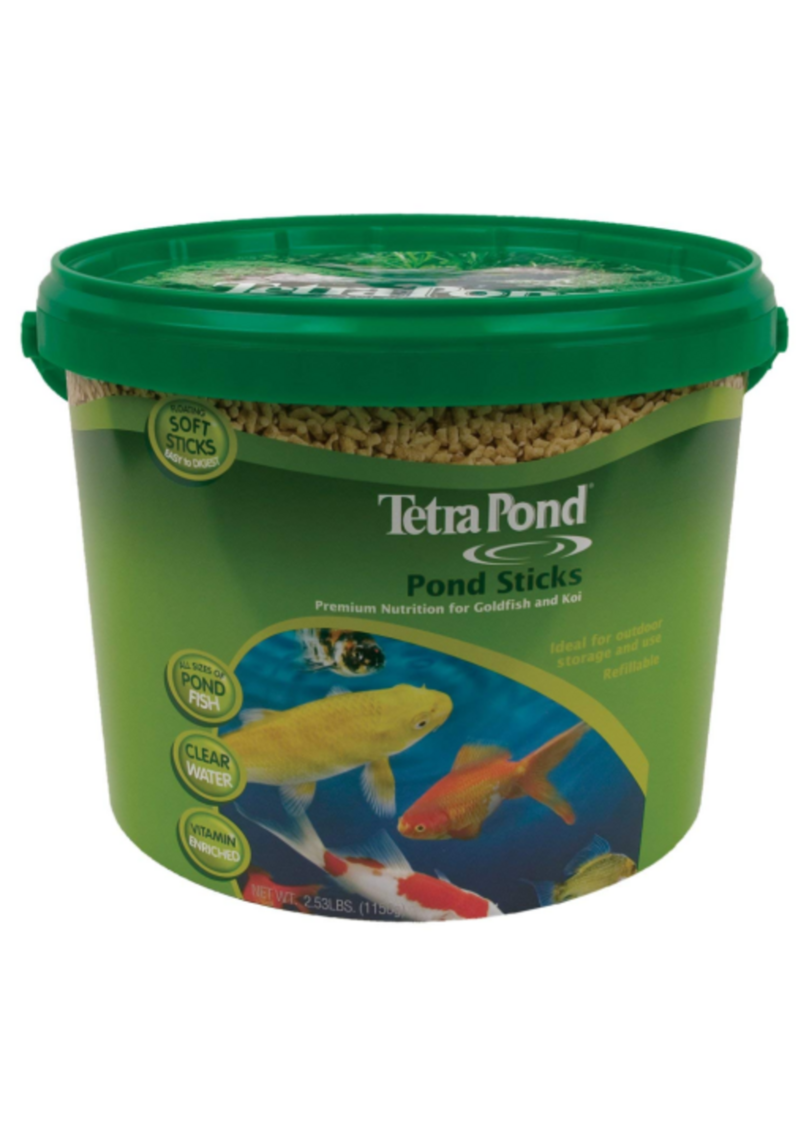 Tetra TetraPond Sticks Pond Fish Food  for Goldfish and Koi - 2.65 lb