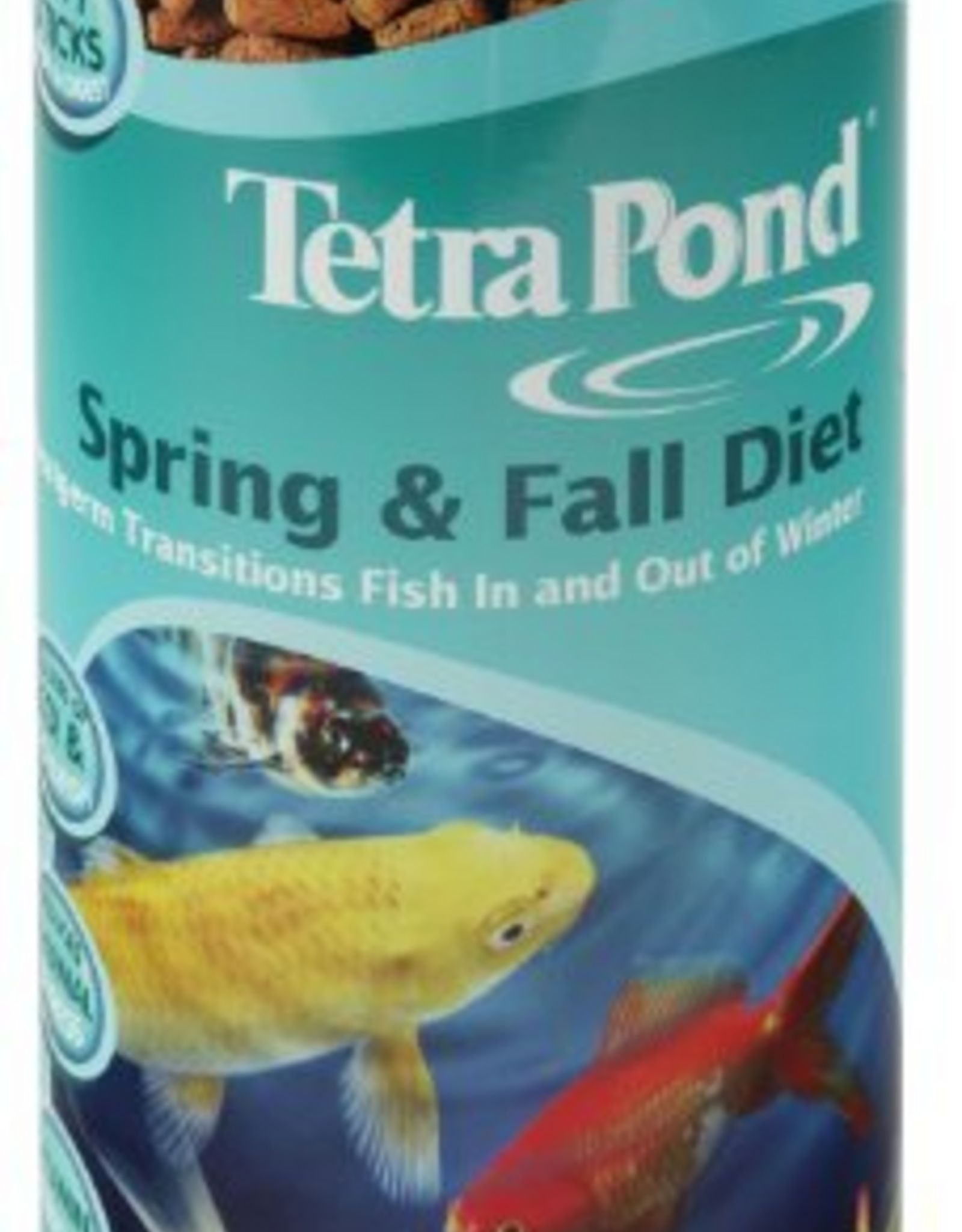 Tetra TetraPond Spring And Fall Diet Pond Fish Food For Goldfish And Koi - 7.05 oz
