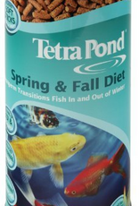 Tetra TetraPond Spring And Fall Diet Pond Fish Food For Goldfish And Koi - 7.05 oz