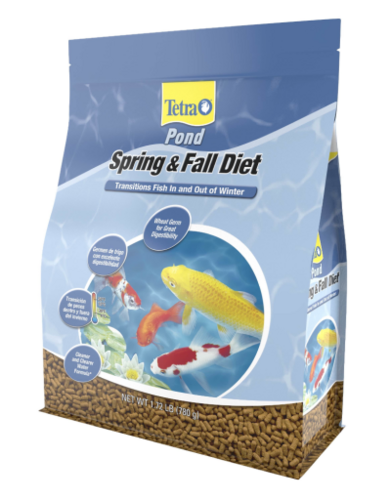 Tetra TetraPond Spring and Fall Diet Pond Fish Food Sticks for Goldfish and Koi - 1.72 lb.