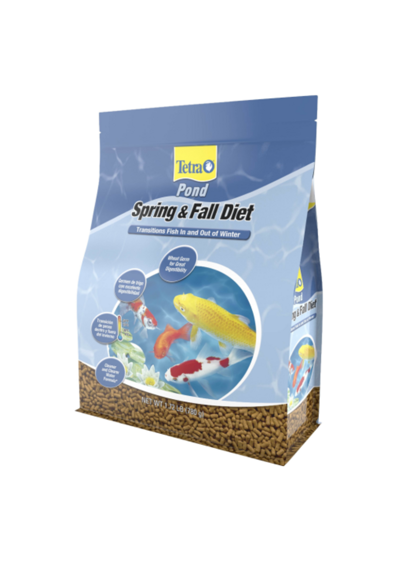 Tetra TetraPond Spring and Fall Diet Pond Fish Food Sticks for Goldfish and Koi - 1.72 lb.
