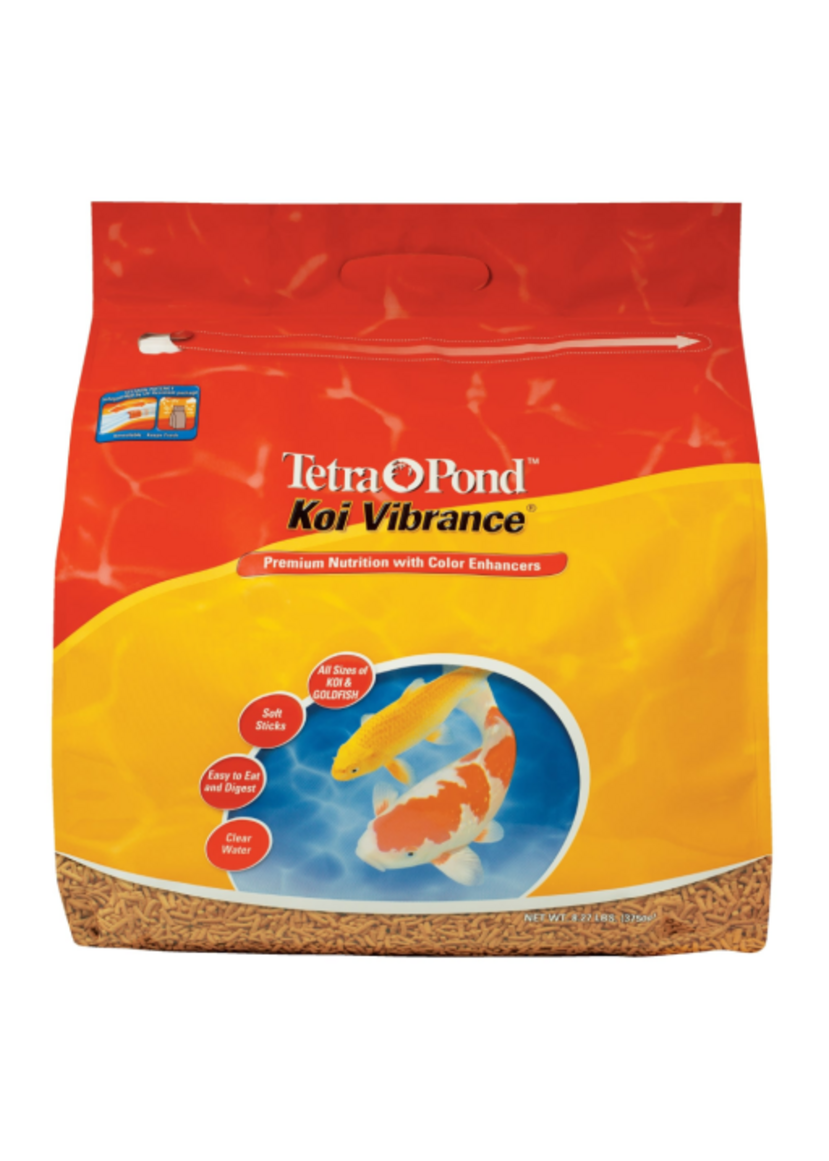 Tetra TetraPond Koi Vibrance Soft Sticks Floating Pond Food - 8.27 lb