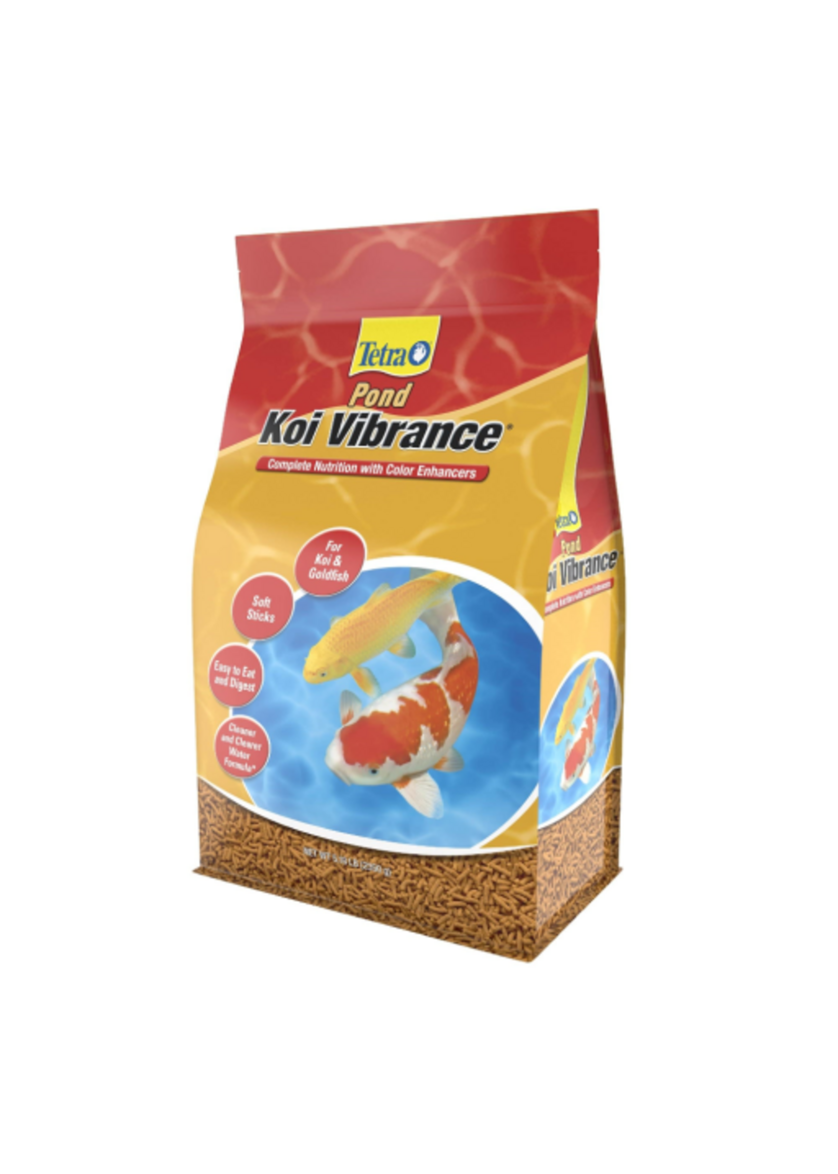 Tetra TetraPond Koi Vibrance Soft Sticks Floating Pond Food - 5.18 lb