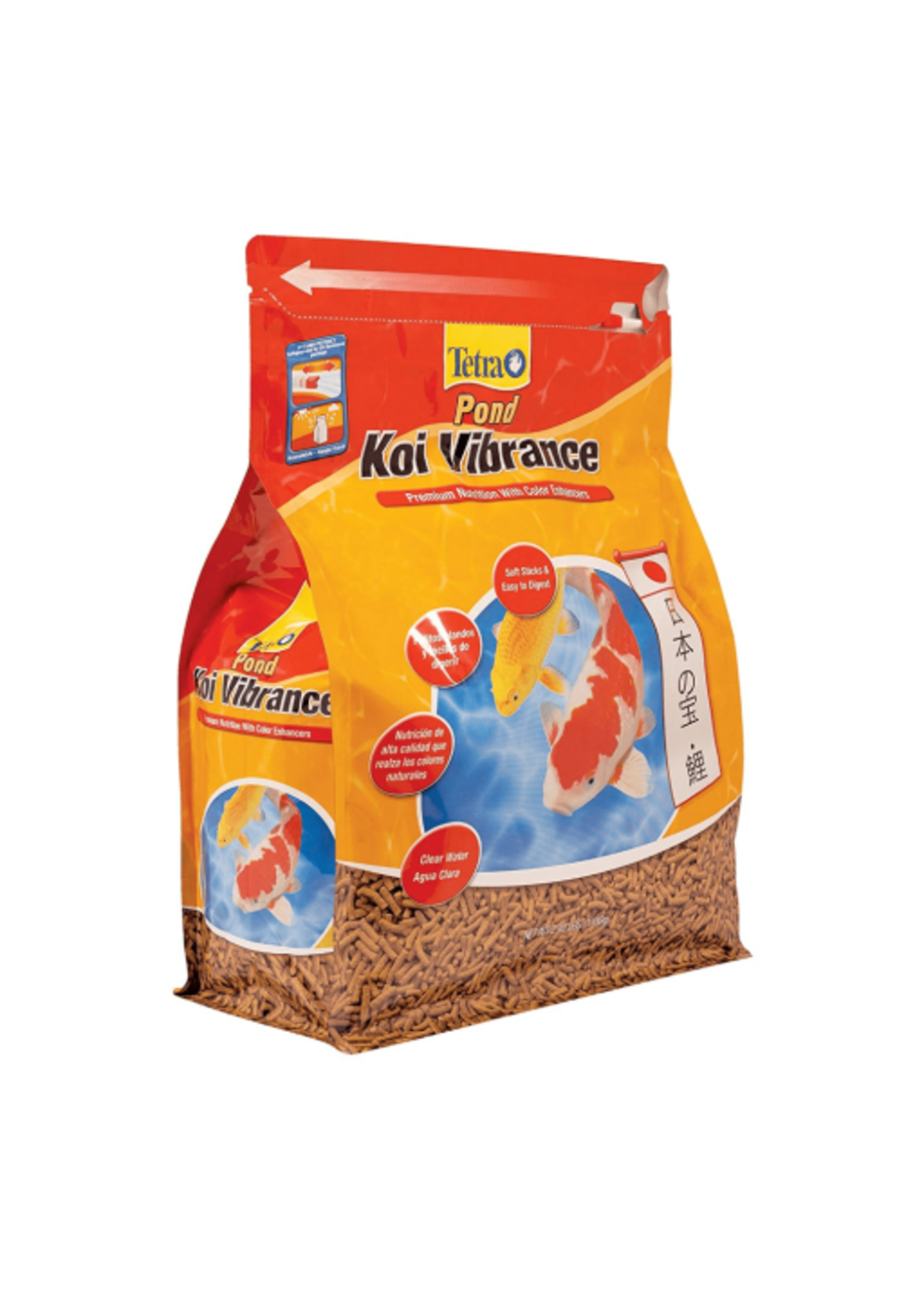 Tetra TetraPond Koi Vibrance Soft Sticks Floating Pond Food - 2.42 lb