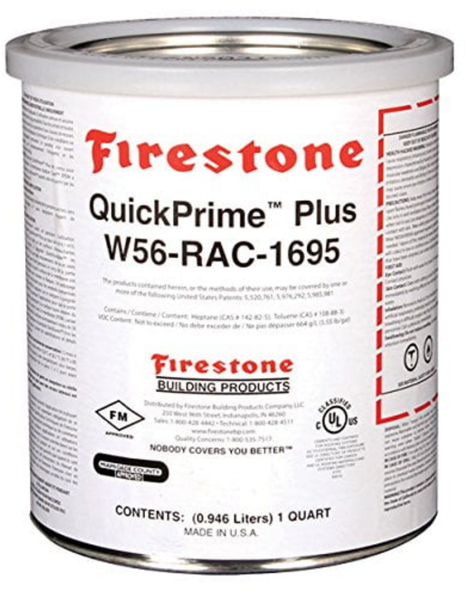 Aquascape AquascapePRO Firestone QuickPrime Plus Seaming Tape Primer - 1 Quart - 32 oz - 0.946 Liters