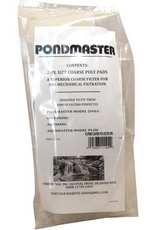 Danner Manufacturing Pondmaster Supreme Polyester Coarse Filter Pad Replacement 2/Pkg-Pl Size