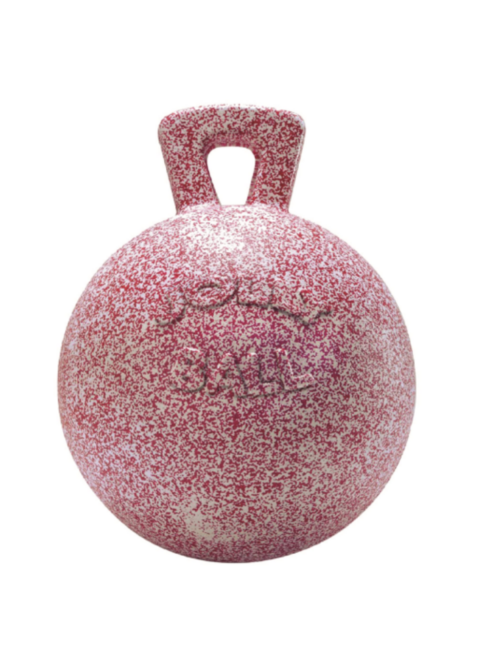 Jolly Pets Jolly Ball with Handle Peppermint Scented Rubber Horse/Dog Toy - 10 inches