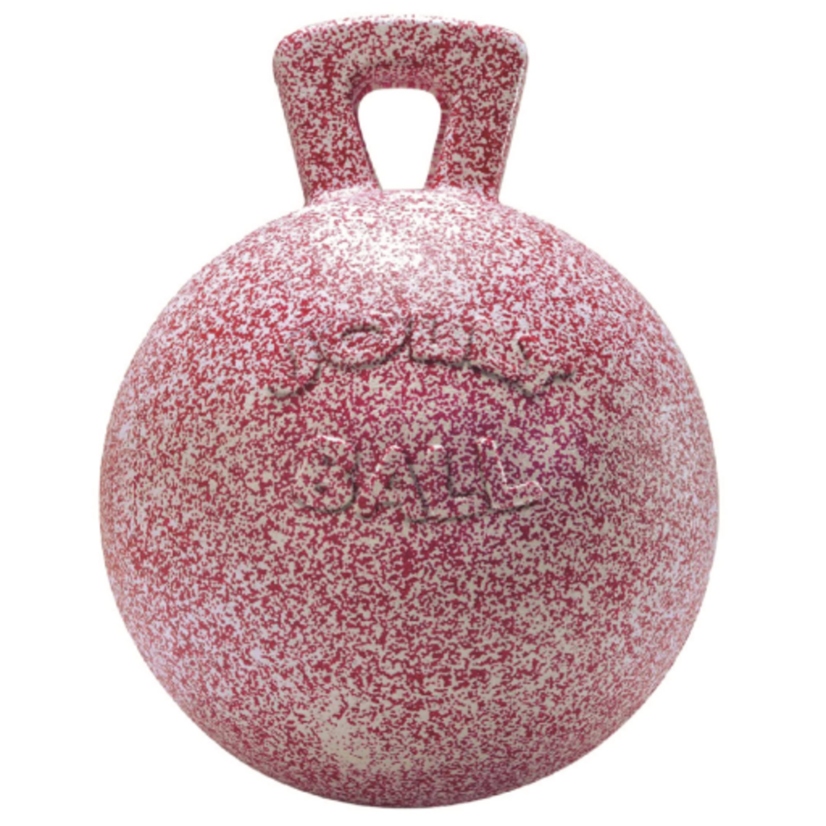 Jolly Pets Jolly Ball with Handle Peppermint Scented Rubber Horse/Dog Toy - 10 inches
