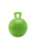 Jolly Pets Jolly Ball with Handle Green Apple Scented Rubber Horse/Dog Toy - 10 inch