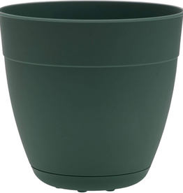 Bloem Bloem 8-in Dayton 100% Recycled Plastic Planter with Saucer - Turtle Green