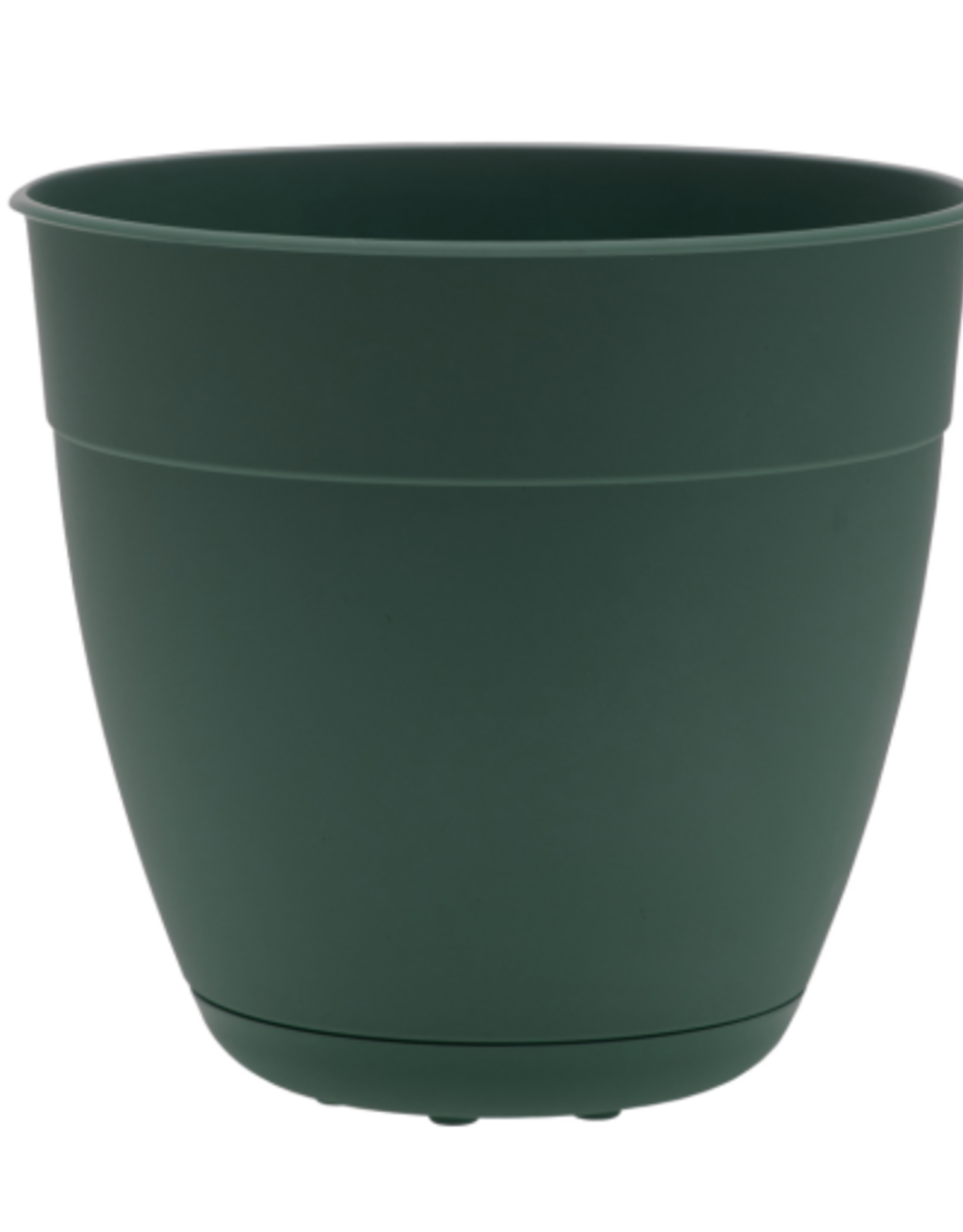 Bloem Bloem 6-in Dayton 100% Recycled Plastic Planter with Saucer - Turtle Green
