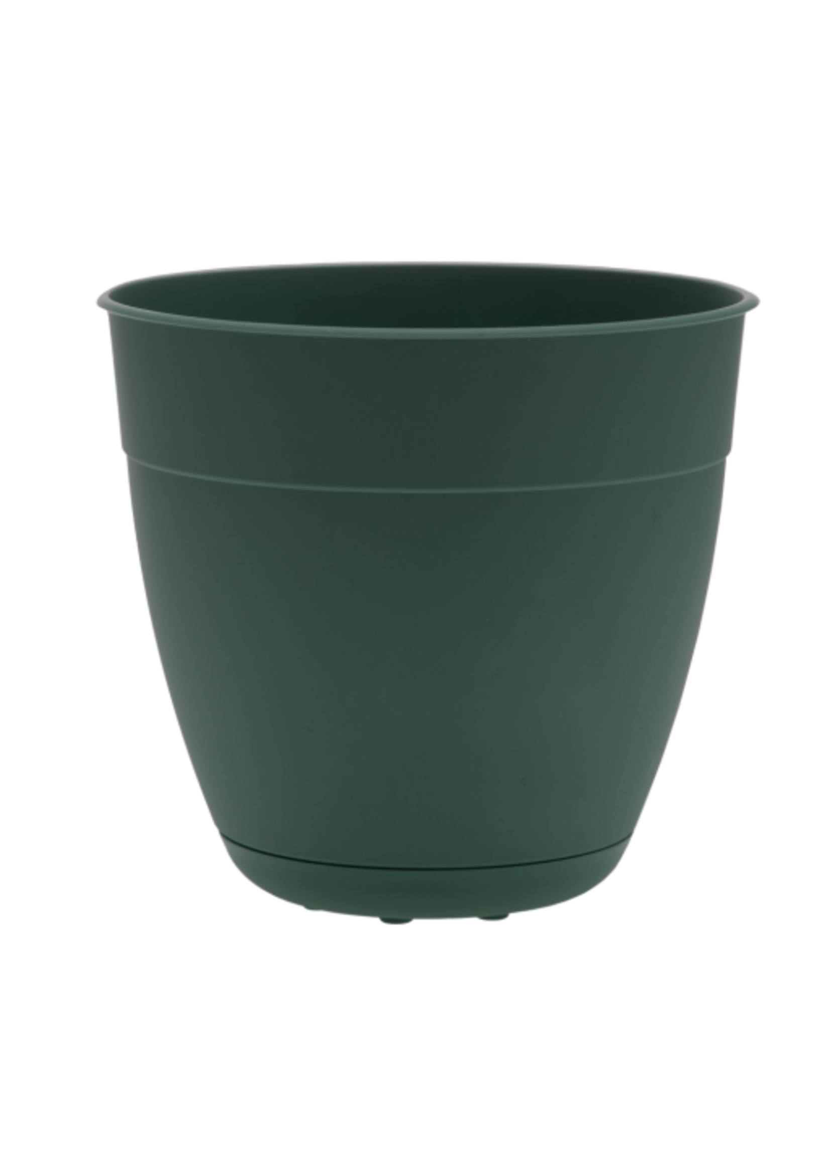 Bloem Bloem 6-in Dayton 100% Recycled Plastic Planter with Saucer - Turtle Green