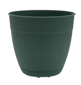 Bloem Bloem 6-in Dayton 100% Recycled Plastic Planter with Saucer - Turtle Green