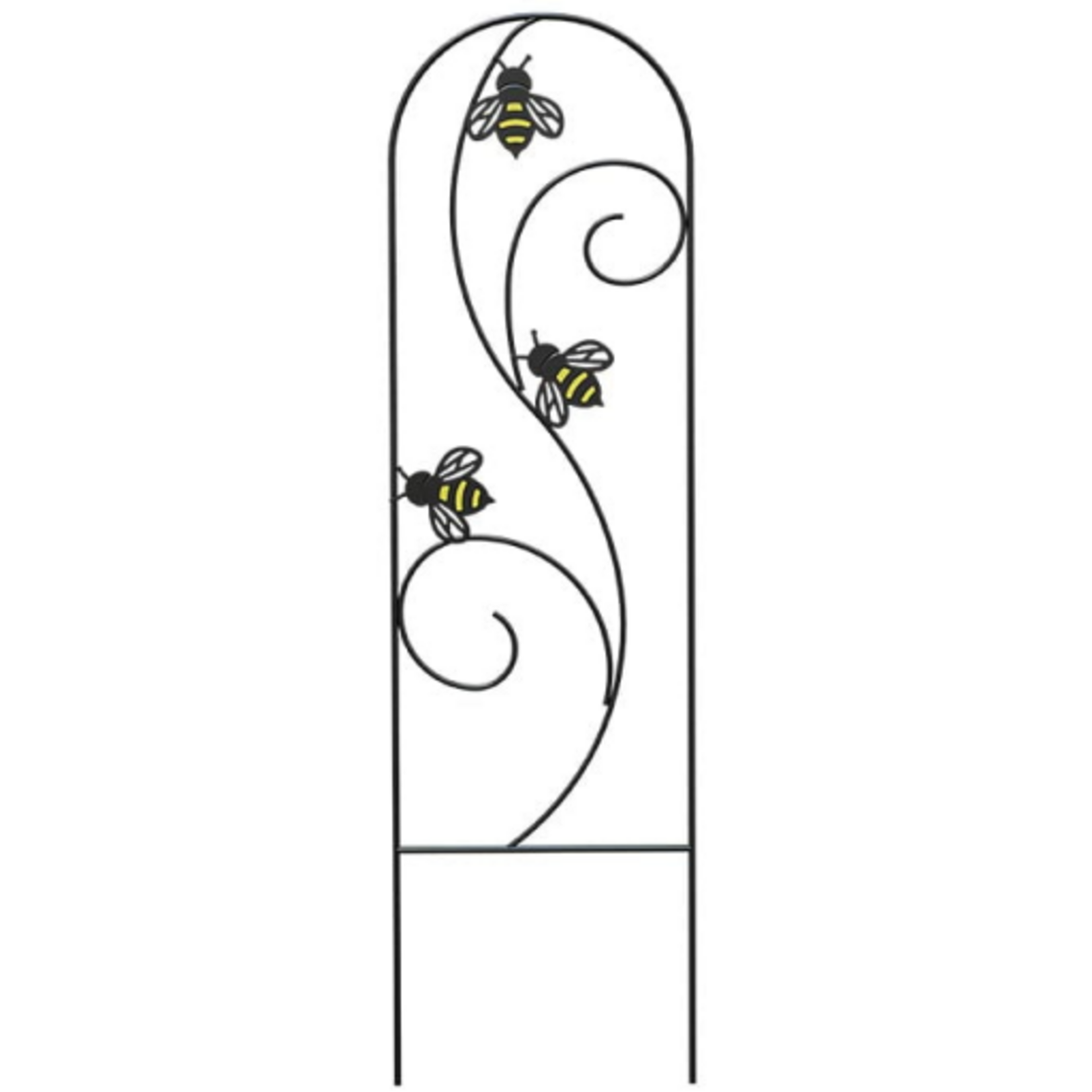 Panacea Bee-Conscious Pot Trellis Black 36 Inch