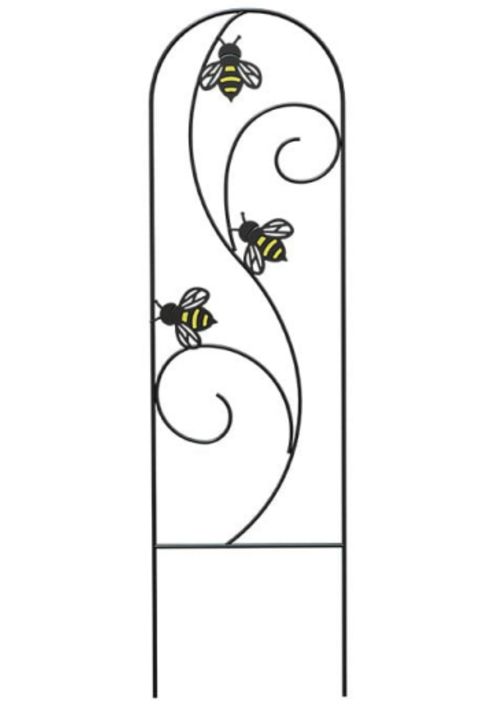 Panacea Bee-Conscious Pot Trellis Black 36 Inch