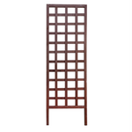 Panacea TRELLIS WOOD SQUARE TRELLIS BROWN 72IN