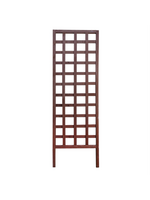 Panacea TRELLIS WOOD SQUARE TRELLIS BROWN 72IN