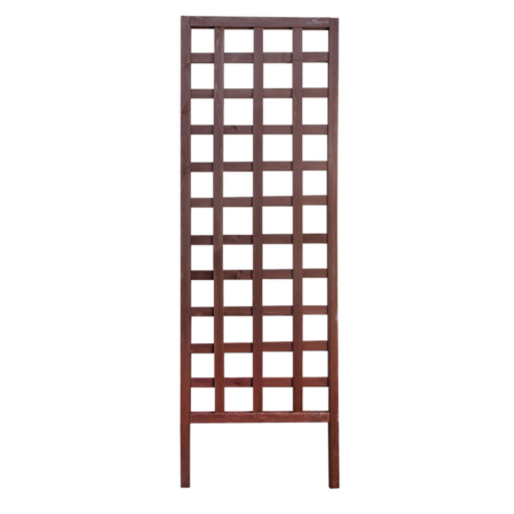 Panacea TRELLIS WOOD SQUARE TRELLIS BROWN 72IN