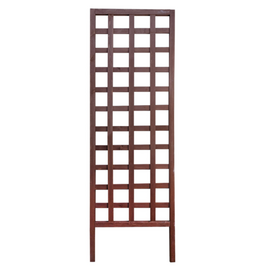 Panacea TRELLIS WOOD SQUARE TRELLIS BROWN 72IN