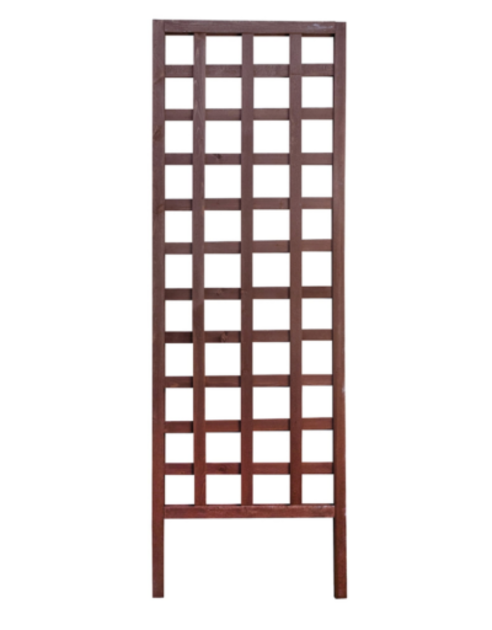 Panacea TRELLIS WOOD SQUARE TRELLIS BROWN 72IN