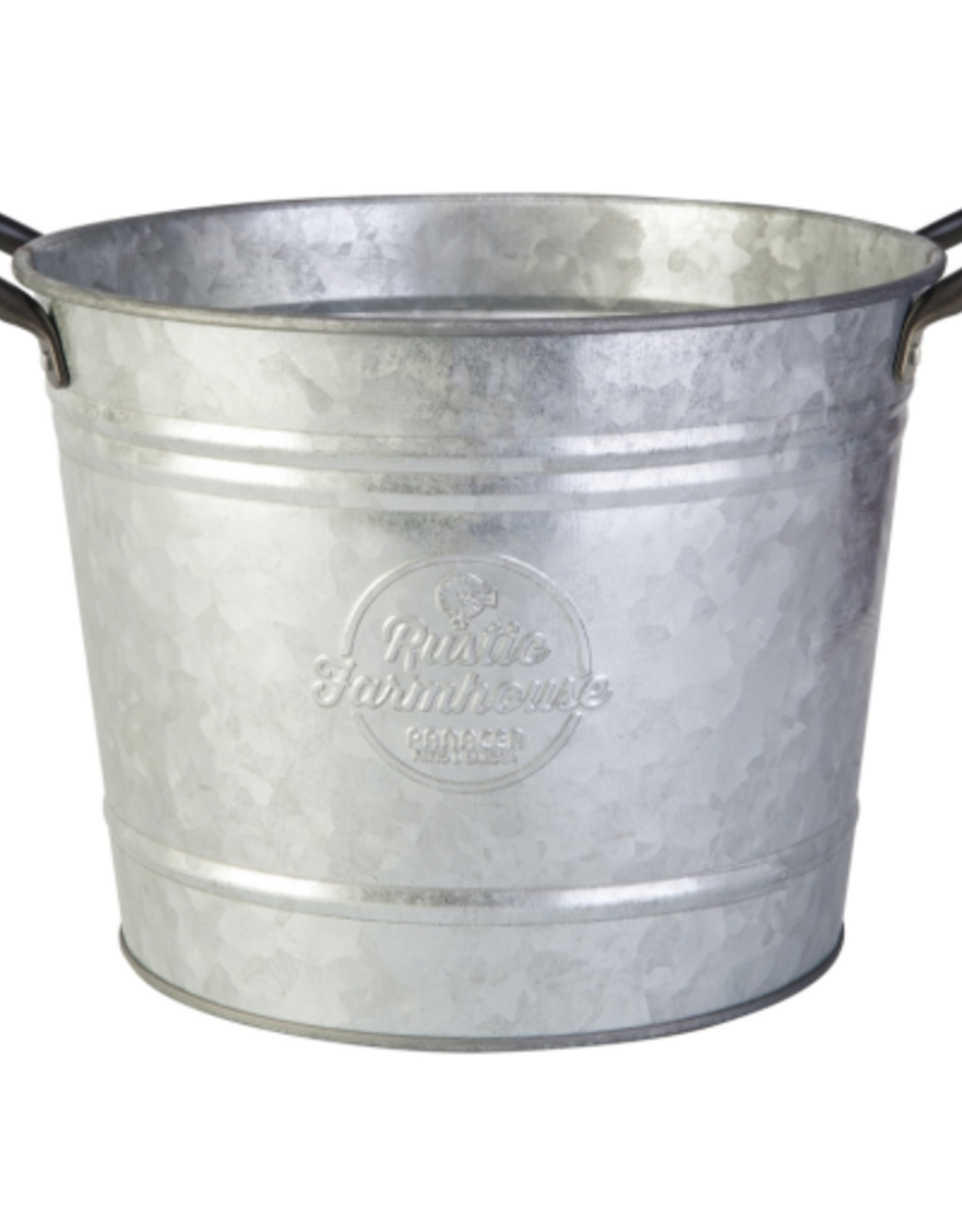 Panacea Panacea Rustic Metal Washtub Planter Galvanized - 8"