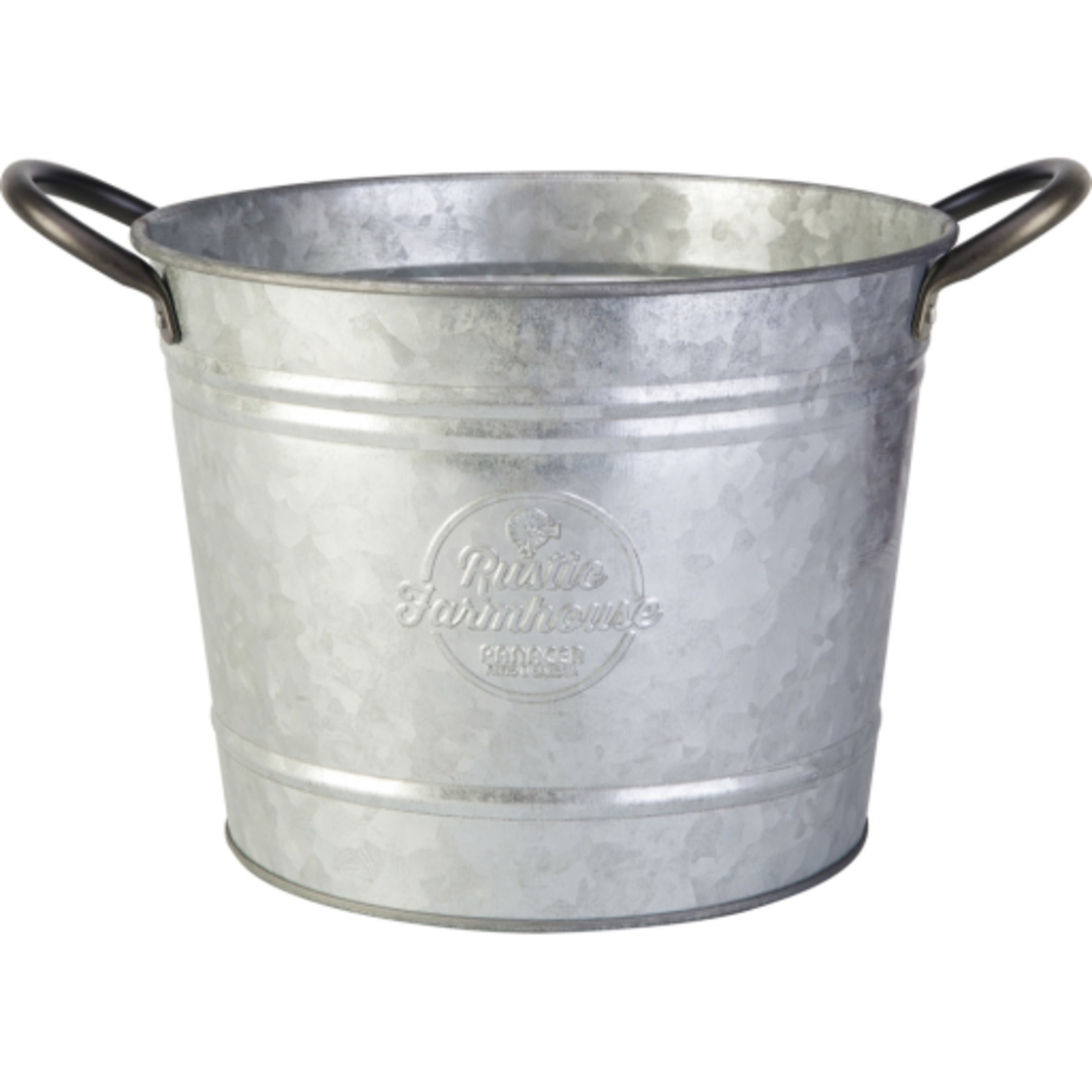 Panacea Panacea Rustic Metal Washtub Planter Galvanized - 8"