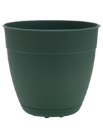 Bloem Bloem 12-in Dayton 100% Recycled Plastic Planter with Saucer - Turtle Green