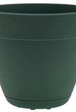 Bloem Bloem 12-in Dayton 100% Recycled Plastic Planter with Saucer - Turtle Green