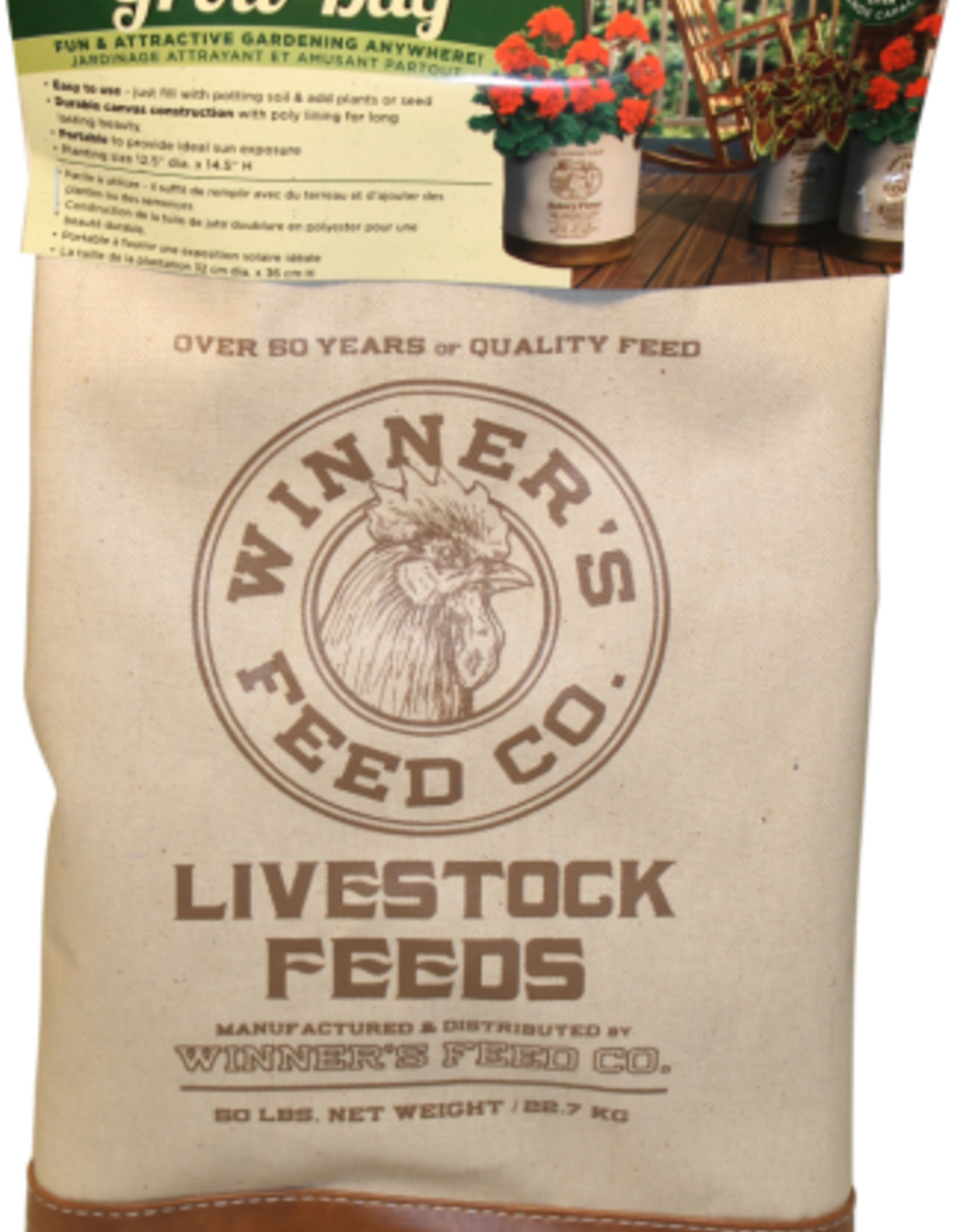 Panacea Grow Bag Seed & Feed, Flour & Coffee 10 gal