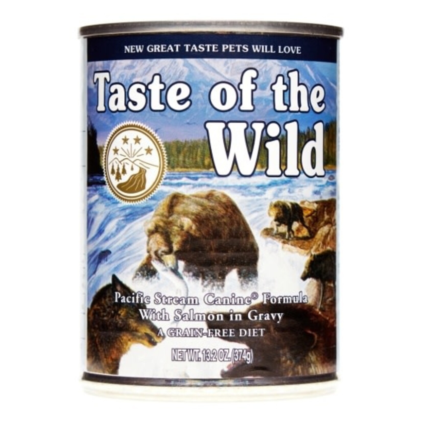 Taste of the Wild Taste of the Wild Pacific Stream Wet Canned Dog Food with Salmon in Gravy - 13.2 Oz, Case of 12
