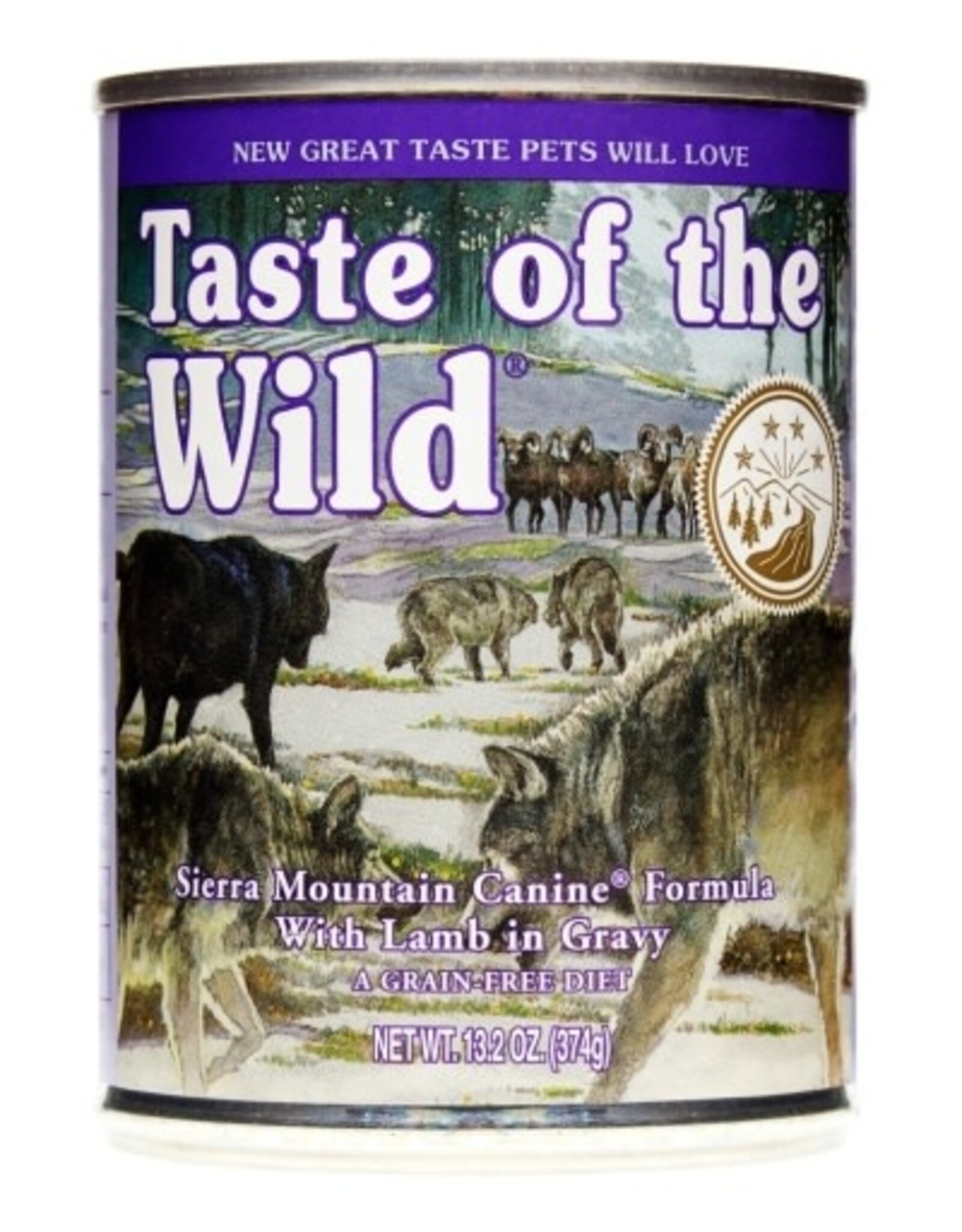 Taste of the Wild Taste of the Wild Sierra Mountain Wet Canned Dog Food - 13.2 Oz, Case of 12