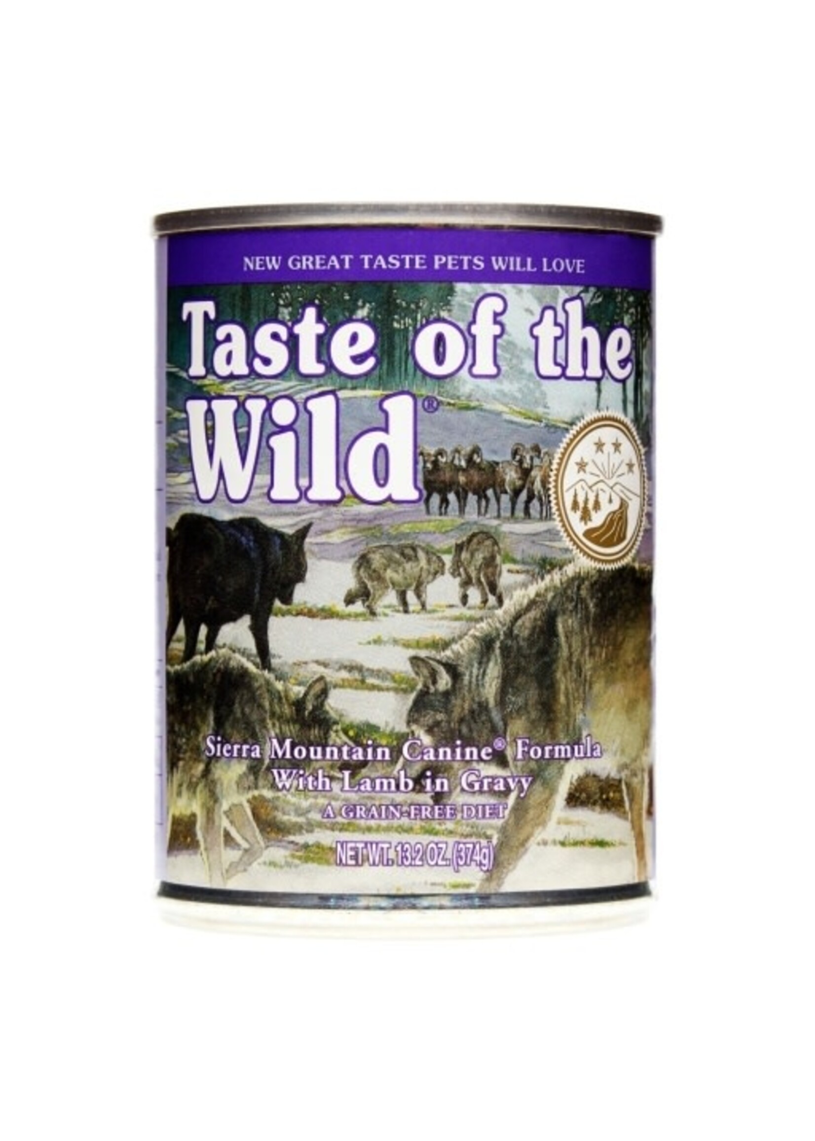 Taste of the Wild Taste of the Wild Sierra Mountain Wet Canned Dog Food - 13.2 Oz, Case of 12